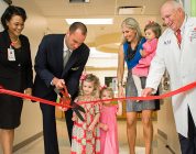 NFL Quarterback Matt Schaub and his GR8 Hope Foundation  cut ribbon on expanded emergency center at Texas Children’s Hospital West Campus